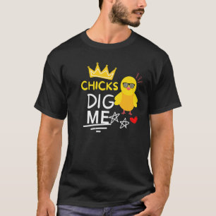 CHICKS DIG ME.BABY BIRD Premium T-shirt