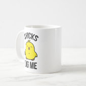 Chicks Dig Me Koffiemok (Voorkant links)