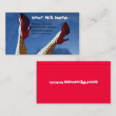 Chicks Dig Musicians Visitekaartje (Voorkant / Achterkant)