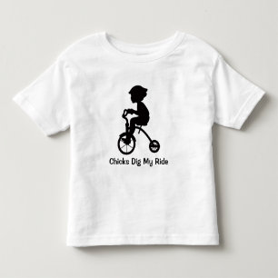 Chicks Dig My Ride Kinder Shirts