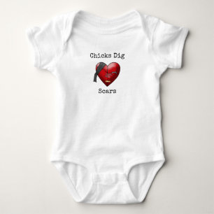 "Chicks Dig Scars" Bodysuit