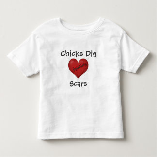 Chicks Dig Scars Kinder Shirts