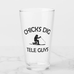 Chicks Dig Tele-jongens Glas