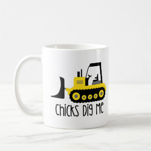 Chicks Me Dig Koffiemok