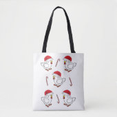 Chicks Merry Christmas Women's Tote Bags (Devant)