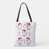 Chicks Merry Christmas Women's Tote Bags (Dos)