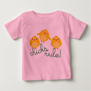 CHICKS RULE! -T-shirt