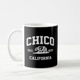 Chico California CA State Atletische Stijl Koffiemok