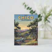 Chico California Travel Briefkaart (Staand voorkant)