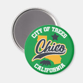 Chico, Californië Magneet (Voorkant / Achterkant)