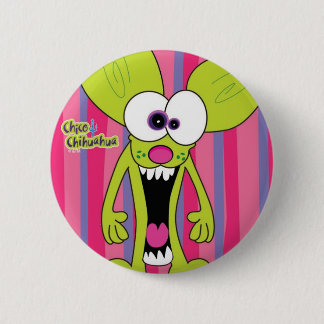 Chico Chihuahua guauu Ronde Button 5,7 Cm