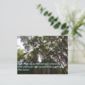 Chico Xavier Quotes Briefkaart (Staand voorkant)