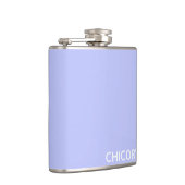 Chicory Flower blue-kleurnaam Heupfles (Rechts)