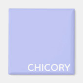 Chicory Flower blue-kleurnaam Magneet (Voorkant)