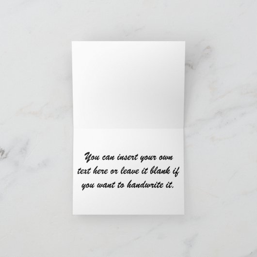 Chicory Hartelijk dank Noteer Kaarten (Binnen)