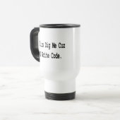 chics graven me code schrijven reisbeker (Voorkant links)