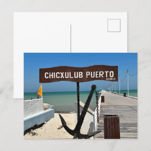 Chicxulub Puerto, Mexico - Standard Briefkaart