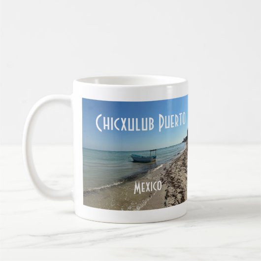 Chicxulub Puerto, Mexique - Mug classique (Gauche)