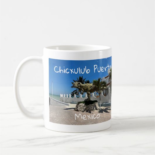 Chicxulub Puerto, Mexique - Mug classique (Gauche)