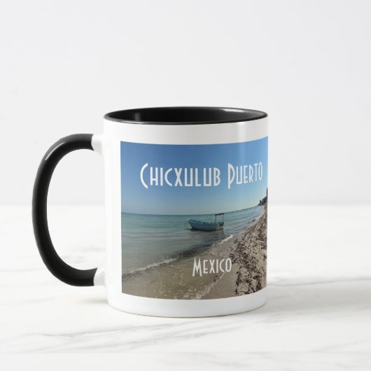Chicxulub Puerto, Mexique - Mug Combo (Gauche)