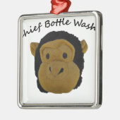 Chief Bottle Washer Metalen Ornament (Links)