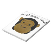 Chief Bottle Washer Notitieblok (Gedraaid)