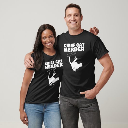 Chief Cat Herder   T-shirt (Unisex)