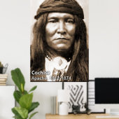 Chief Cochise Poster (Thuiskantoor)