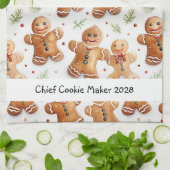 Chief Cookie Maker Gingerbread Theedoek (Gevouwen)