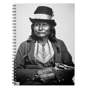 Chief Esatonyett, 1869 (foto) Notitieboek