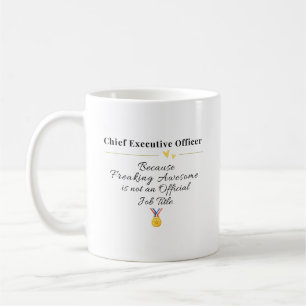 Chief Executive Officer Koffiemok