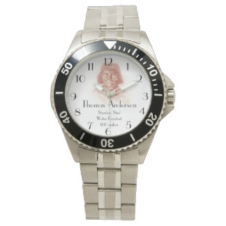 Chief Geronimo gepersonaliseerde militaire stijl Horloge