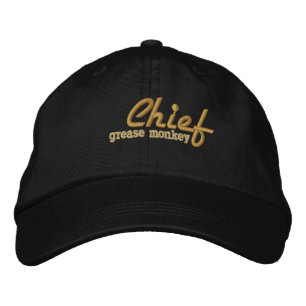 Chief Grease Monkey Embroided Pet