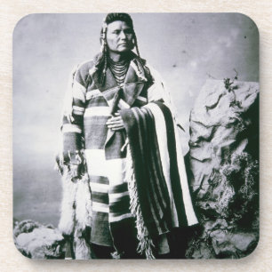 Chief Joseph (1840-1904) c.1880 (foto) Drankjes Onderzetter