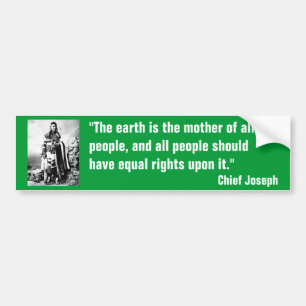 Chief Joseph Bumpersticker