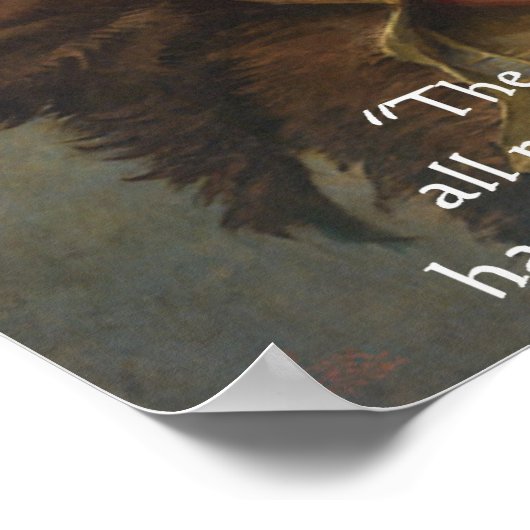 Chief Joseph "Moeder Aarde" Quote Poster (Hoek)