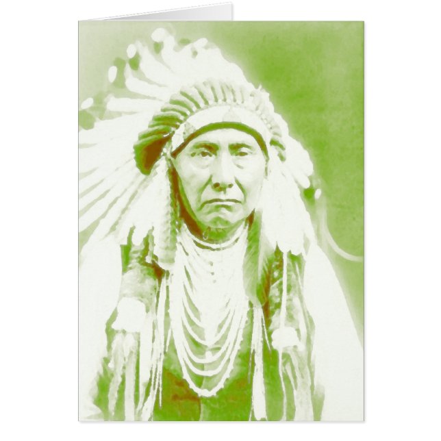 Chief Joseph Native American Leader (Voorkant)