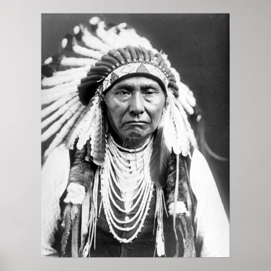Chief Joseph Native American Poster (Voorkant)