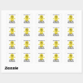 Chief Joy Facilitator Square Stickers (Vel)