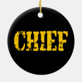 CHIEF KERAMISCH ORNAMENT (Achterkant)