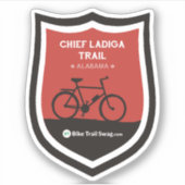 Chief Ladiga Trail Sticker (Voorkant)
