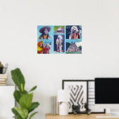 Chief Multnomah, Capt. Som-Kin Poster (Thuiskantoor)