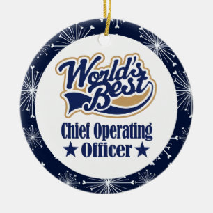 Chief Operating Officer Gift Ornament