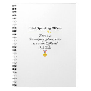 Chief Operating Officer Notitieboek