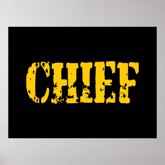 CHIEF POSTER (Voorkant)