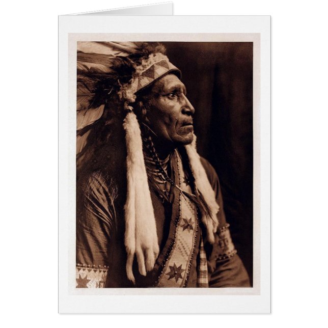 Chief Raven Blanket - Nez Perce -  (Voorkant)