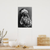  Chief Red Cloud Native American Foto Poster (Keuken)