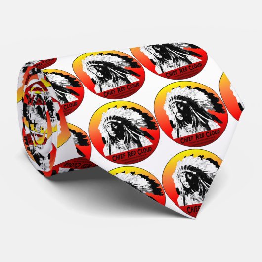 Chief Red Cloud Stropdas (Opgerold)