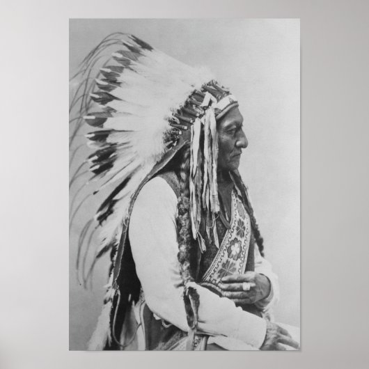 Chief Sitting Bull Poster (Voorkant)