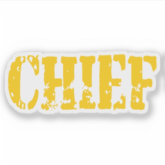 CHIEF STICKER (Voorkant)